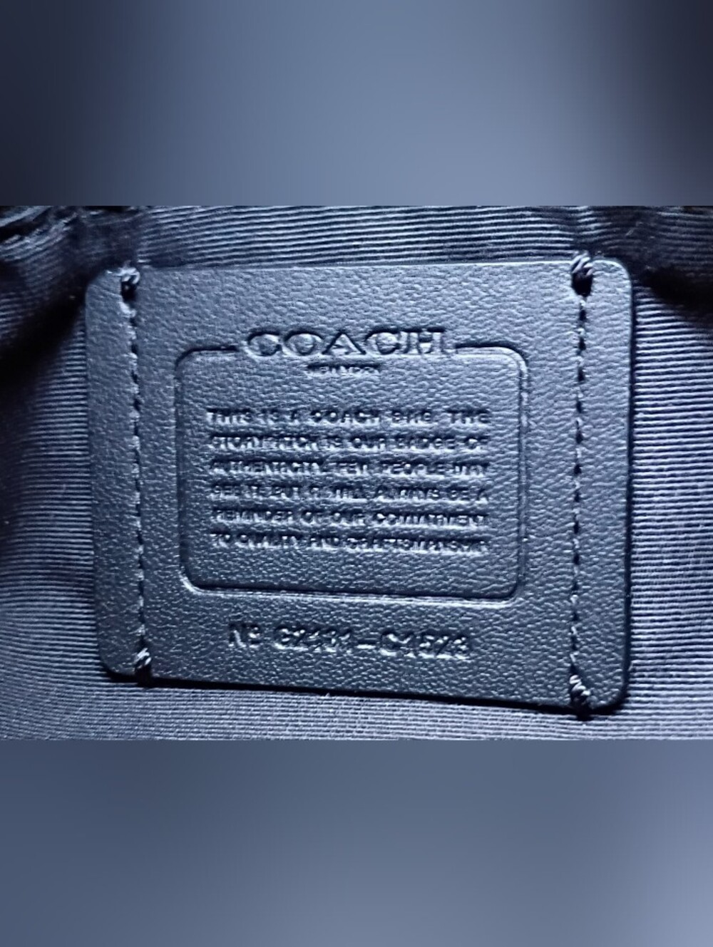 SOLD Coach Pennie Brown And Black Crossbody - Picture 14 of 16